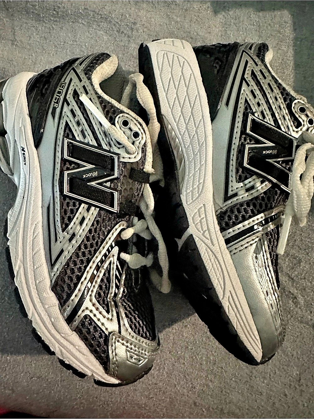New Balance 990 Athletic Sneakers in Black & Gray